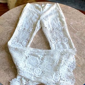 Hippy flower pants